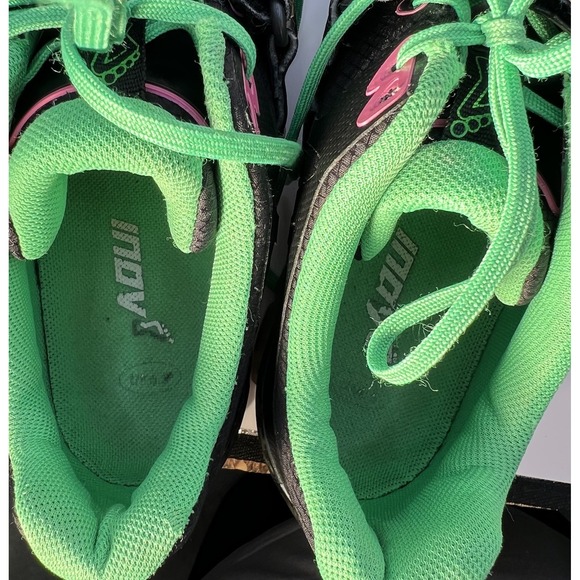 Inov8 Unisex Fastlift 315 FO460 Black Running Shoes‎ Sneakers, Size M 7 W 8.5 - Picture 10 of 11